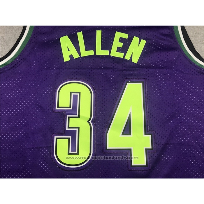 Maillot Milwaukee Bucks Ray Allen #34 Mitchell & Ness 1996-97 Volet